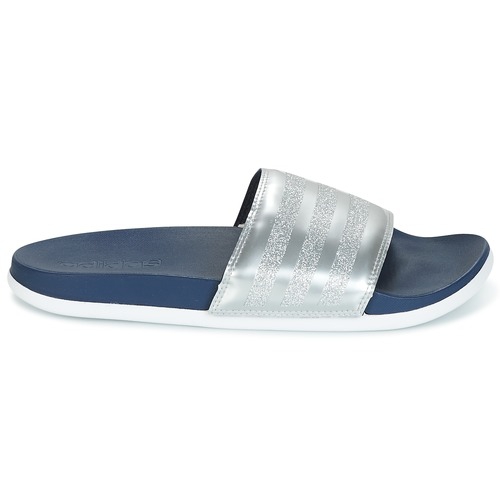 Adidas Adilette Comfort slippers dames marine/zilver/wit