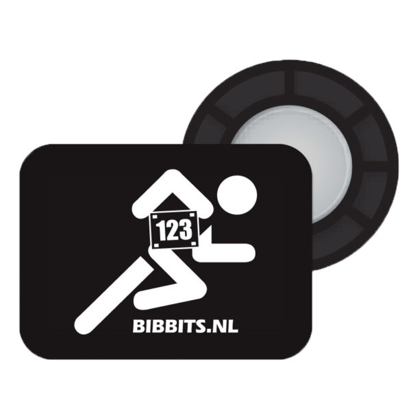 BibBits Startnummer Magneetjes Loper