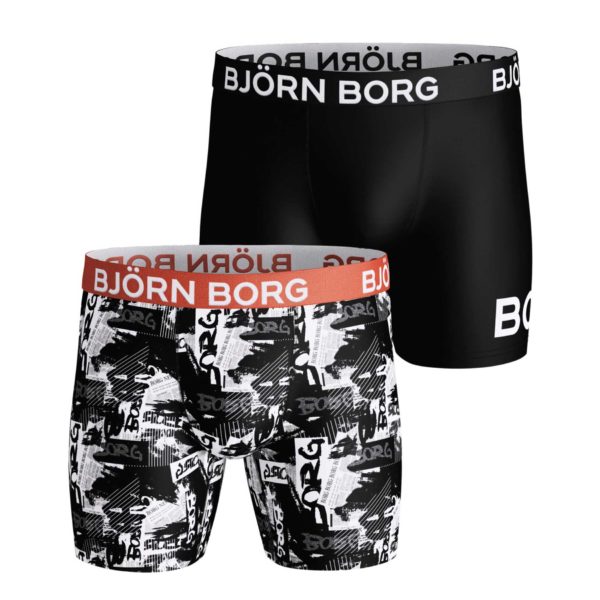 Björn Borg NY Times Shorts 2-pack Heren