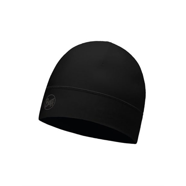 Buff 1 Layer Hat Solid Black Unisex