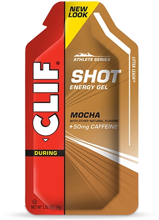 Clif Energy Shot Gel Mocha + Caffeine
