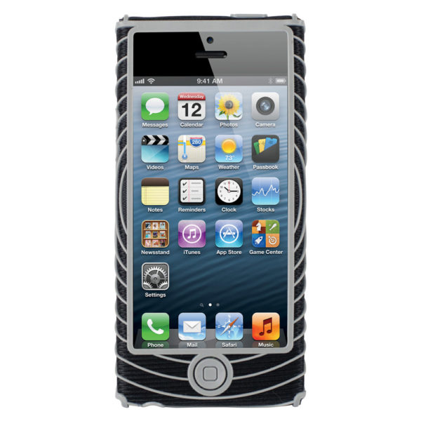 Nathan Sonic Grip Iphone 5 houder zwart/grijs