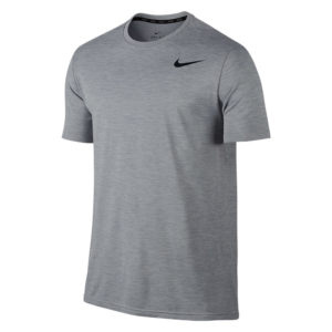 Nike Breathe shirt heren grijs