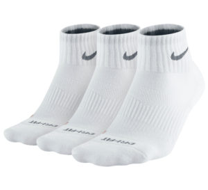 Nike Dri-Fit Cushion Quarter Socks (3-pack)