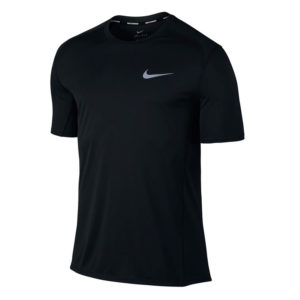 Nike Dry Miler hardloopshirt heren zwart