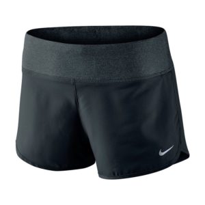 Nike Flex Rival Woven hardloopshort dames zwart/grijs