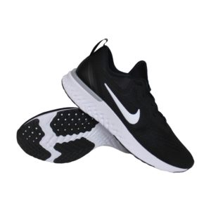 Nike Glide React hardloopschoenen heren zwart/wit