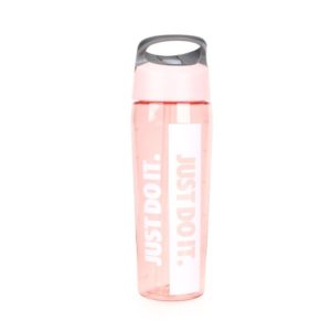 Nike Hypercharge Straw Bottle 470ml licht roze/wit/zwart
