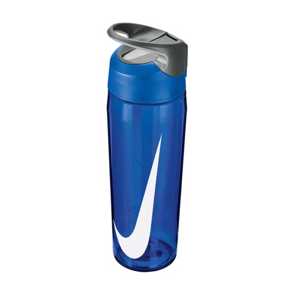 Nike Hypercharge Straw Bottle 700ml blauw/wit/zwart