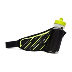 Nike Large Bottlebelt 22oz zwart/lime