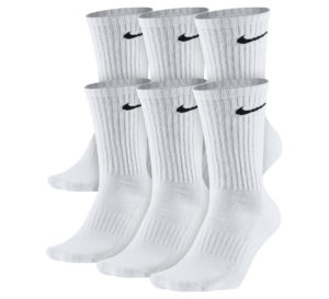 Nike Performance Cushioned Crew Socks (6-pack)