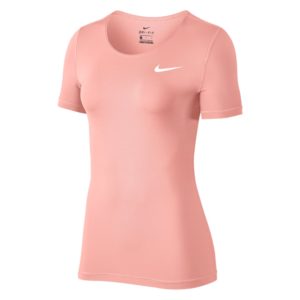 Nike Performance Pro shirt dames roze