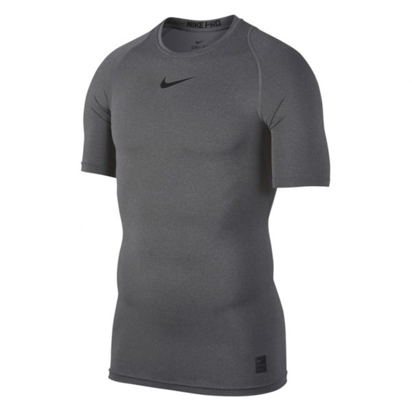 Nike Pro Compression SS thermoshirt heren grijs