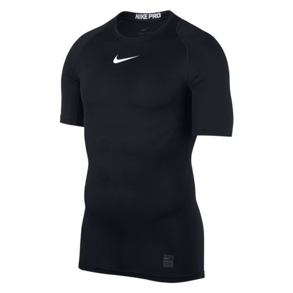 Nike Pro Compression SS thermoshirt heren zwart/wit