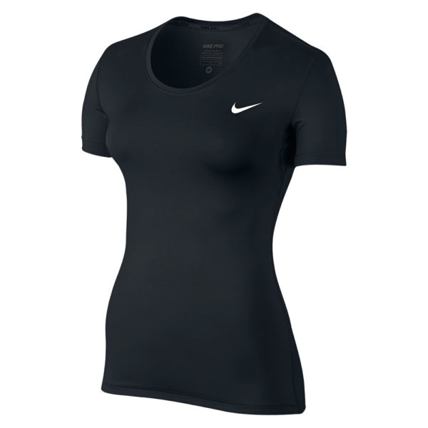 Nike Pro Cool shirt dames zwart