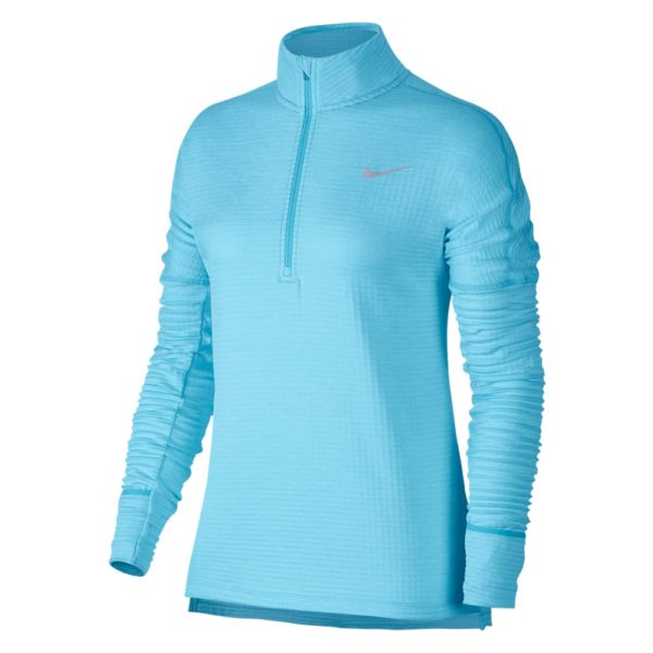 Nike Therma Sphere Element hardloopsweater dames lichtblauw
