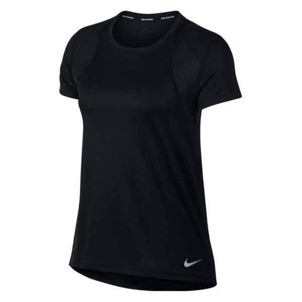 Nike hardloopshirt SS dames zwart