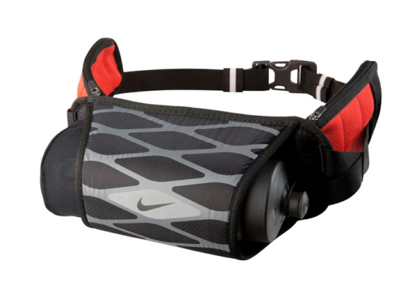 Nike waistpack Storm Hydration zwart/rood