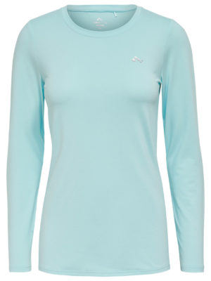 Only Play Claire LS shirt dames turquoise
