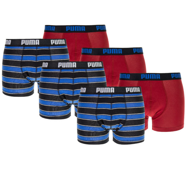 Puma Basic Stripe Boxershorts (6-pack)
