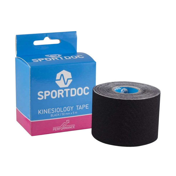 SportDoc Kinesiology tape zwart
