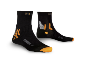 X-Socks Running short sokken zwart unisex